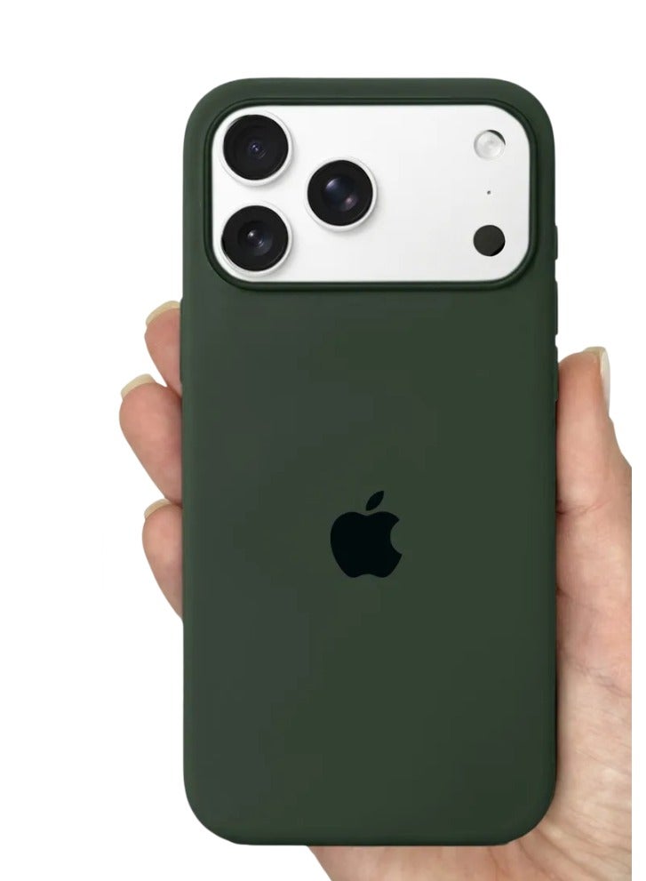 غطاء آيفون 17 برو بلمسة ناعمة وحماية كاملة للجسم لآيفون 17 برو، غطاء مقاوم للخدوش والصدمات مع بطانة من الألياف الدقيقة لآيفون 17 برو - Image 1